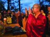 天台国清寺祥云峰觉光长老灵骨舍利晋塔法会